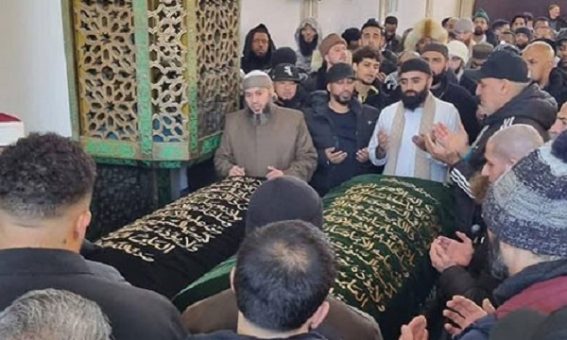 Anthony Joshua mourns as close friends are laid to rest in London