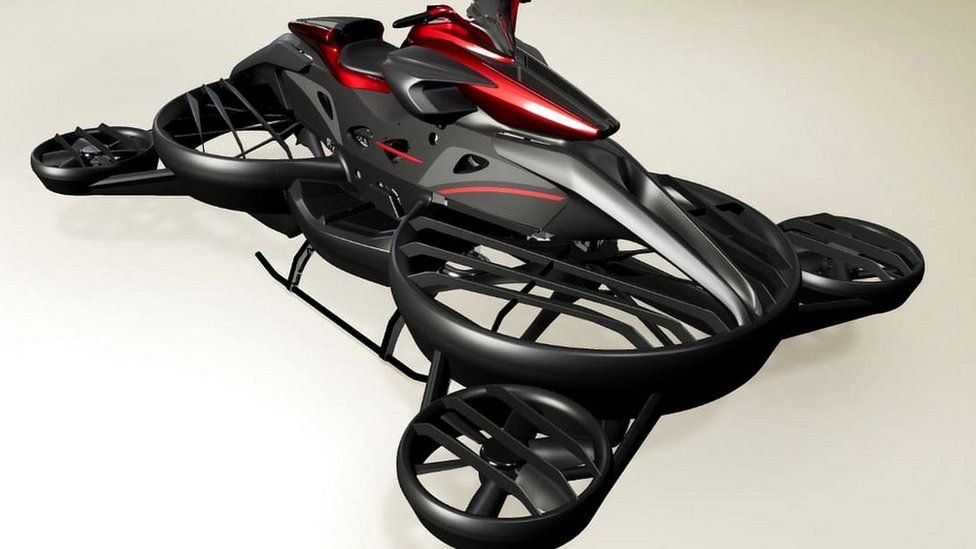 Start-up launches Â£495,000 hoverbike in Japan