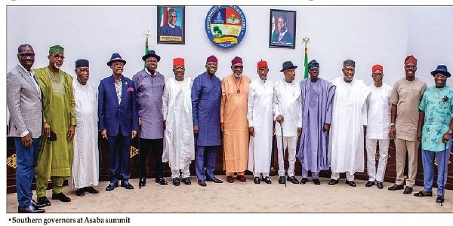 Southern governors reconvene in Lagos over state of nation