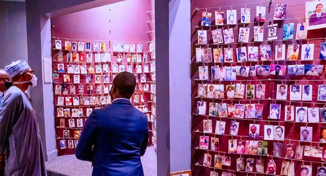 Rwanda Genocide Memorial: Buhari Lays Wreath, Asks Nigerians To Tolerate One Another