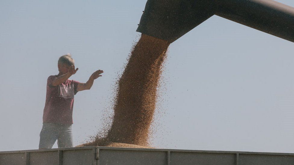 Ukraine war: Deal in sight to end Ukrainian grain blockade - Turkey