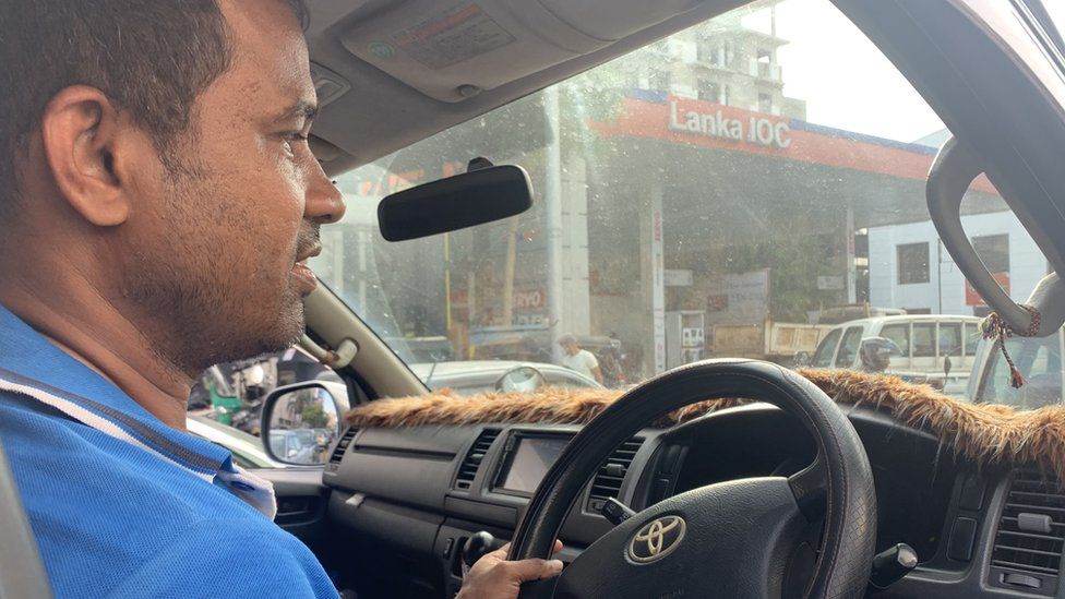 Sri Lanka: 'I've spent 10 days in line for petrol'