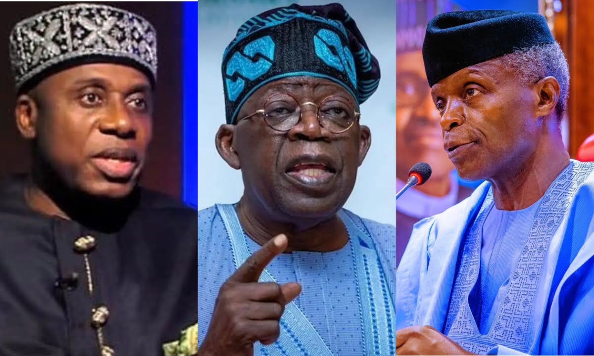 2023: "˜It's my turn' "“ How Osinbajo, Amaechi became Tinubu's foes