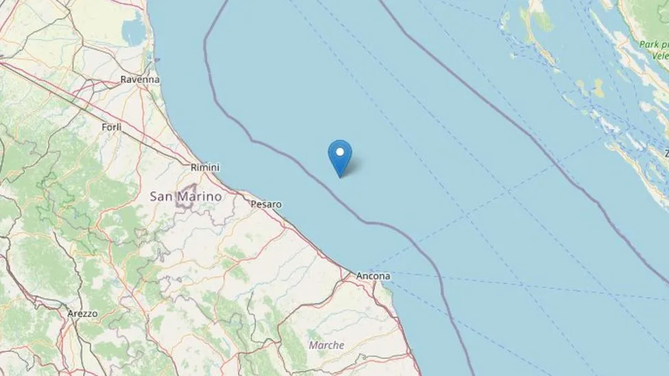 Italy earthquake felt in several countries