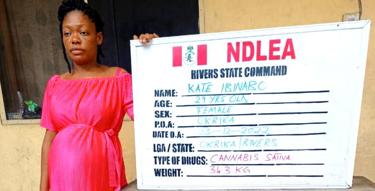 NDLEA nabs grandmother, pregnant woman, others with 5,527kg of drugs