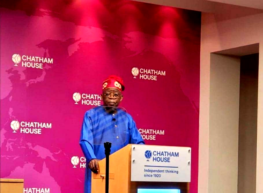Tinubu's Chatham House performance a disgrace "“ PDP Campaign