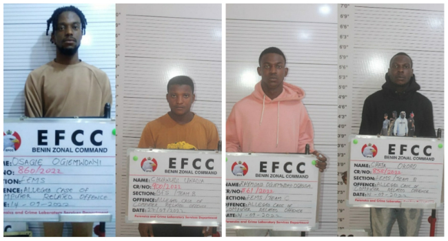 Court Sends Four Internet Fraudsters To Jail In Benin