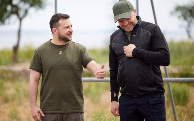 Monastyrsky was 'very close' to President Zelensky