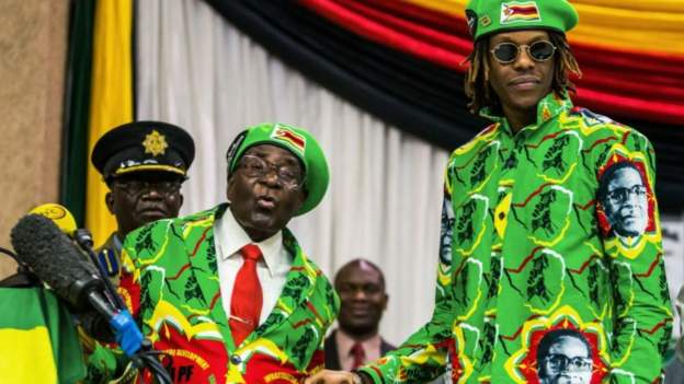 Former President Mugabe's son arrested - report