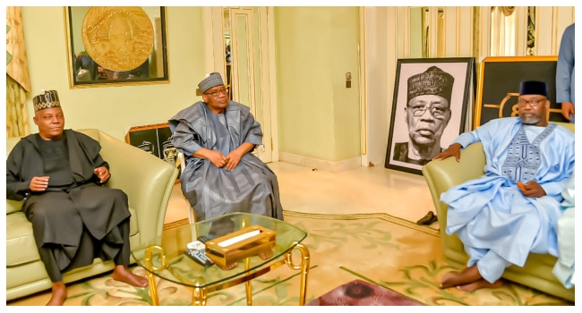 Shettima Visits Babangida, Abdulsalami In Minna