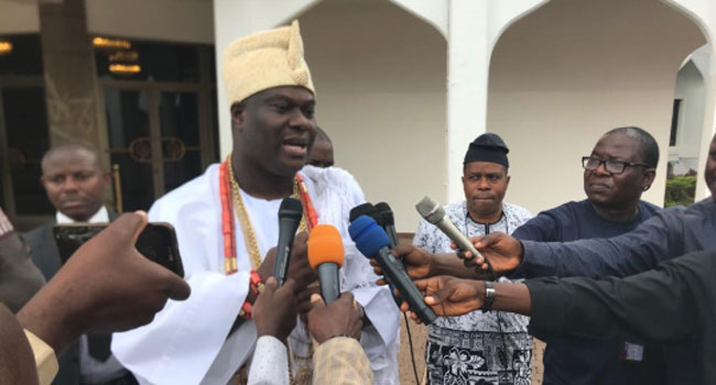 Ooni Of Ife Seeks Constitutional Roles For Traditional Rulers To Combat Insecurity