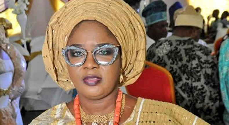 Nigerians react as Tinubu's daughter declares self as Iyaloja General of Nigeria