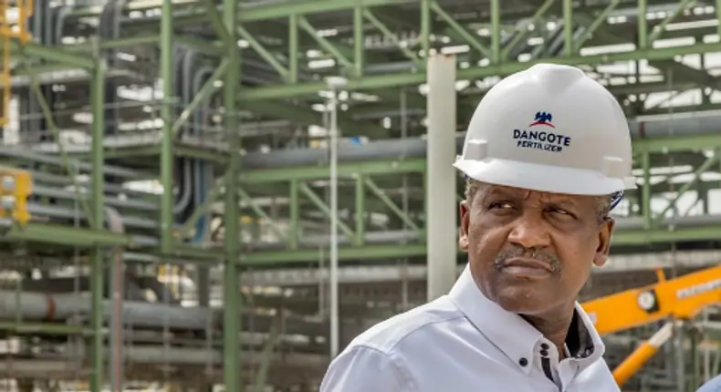 Dangote Refinery ready to begin production after receiving 6m barrels of crude oil