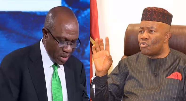 Emefiele demands ₦25 billion damages from Akpabio for defamatory remark