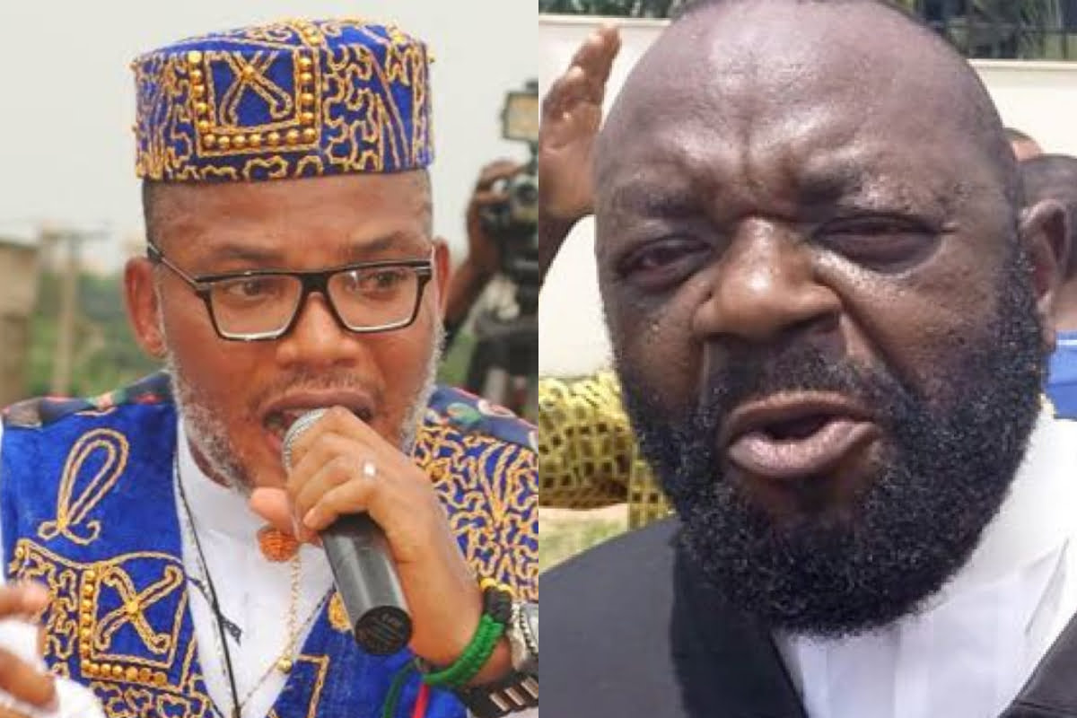 IPOB not funded through sports betting "“ Nnamdi Kanu's lawyer, Ejimakor replies FG