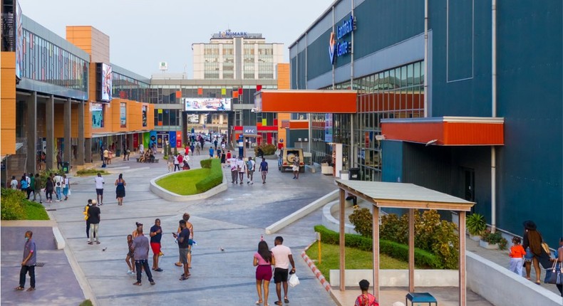 Landmark's post about being open for business after demolition mess sparks reactions