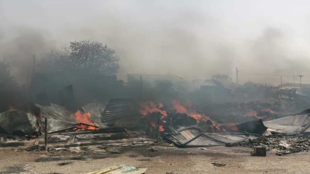 Fire guts NNPCL Apapa Tank Farm