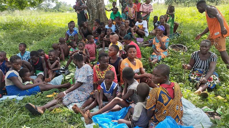 Okuama-Ewu: Displaced residents finally report to IDPs camp
