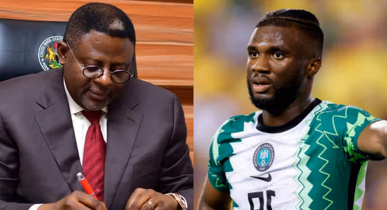 Gov Otu splashes ₦10m gift on Super Eagles star for AFCON success