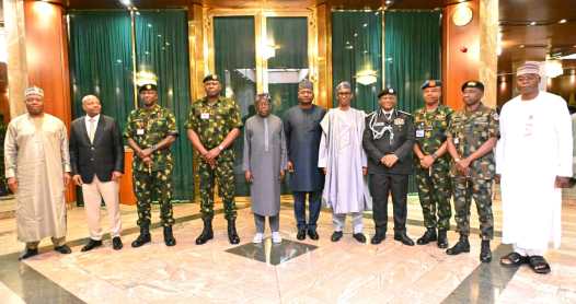 Insecurity: What we told Tinubu – Service Chiefs