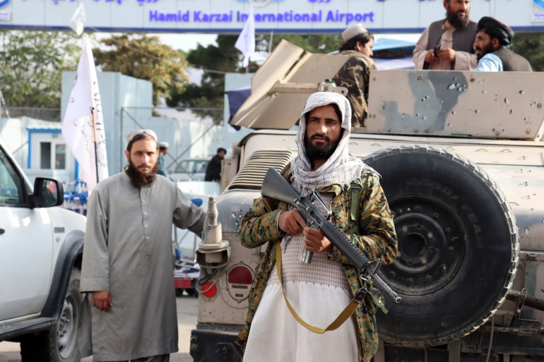 US forces disabled aircraft, armoury left behind at airport