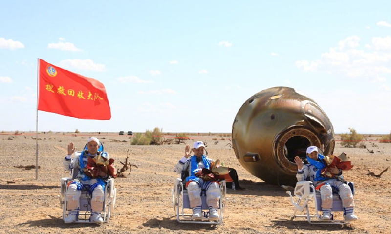 Mission accomplished: China's Shenzhou-12 crew safely back on earth