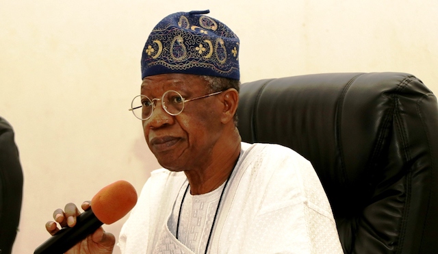 Bandits are like 'area boys', they've not taken over "“ Lai Mohammed