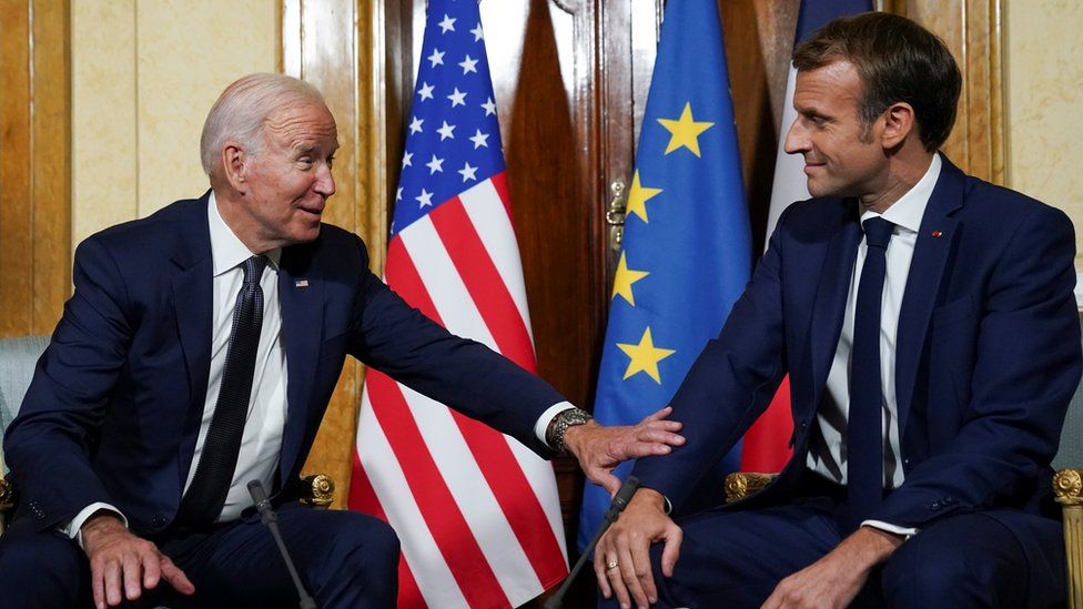 Biden: We were clumsy over France submarine row