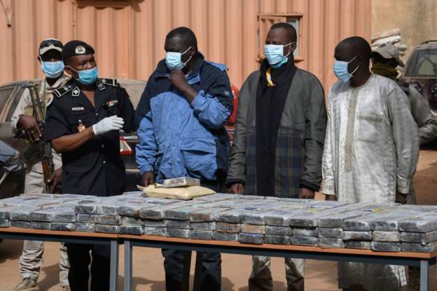 Niger mayor arrested over huge cocaine haul