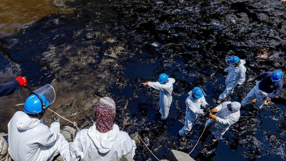 Major Peru oil spill sparks calls for compensation
