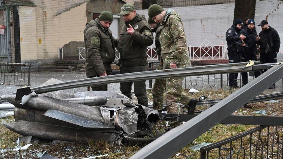 Ukraine conflict: Russian forces invade after Putin TV declaration