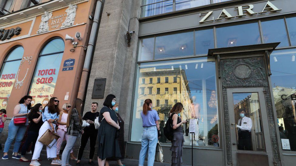 Zara, Paypal and Samsung suspend business in Russia over Ukraine invasion
