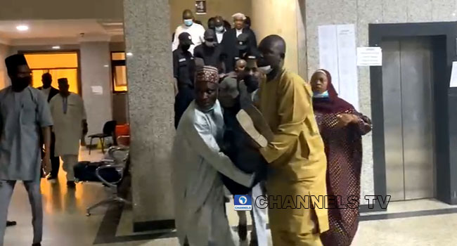 Abba Kyari's Wife Slumps In Court