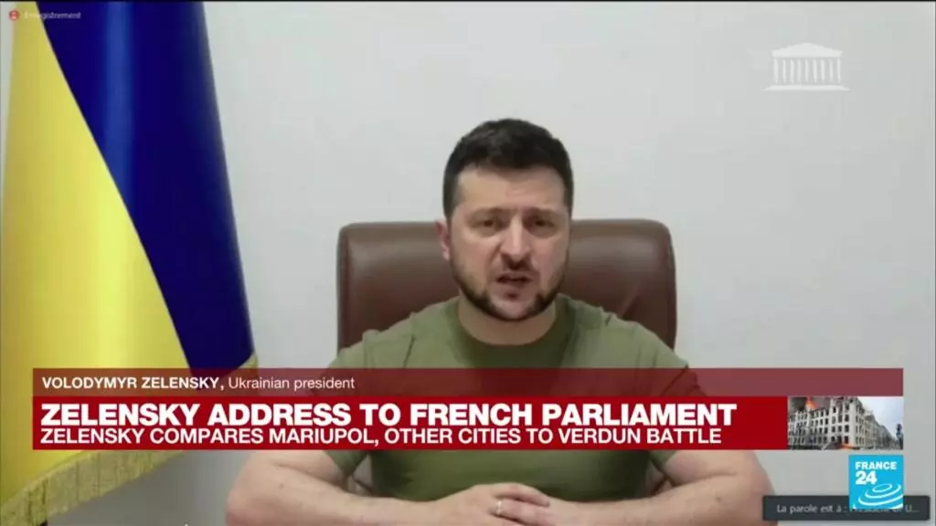 Ukraine's Zelensky shames French companies still operating in Russia, calls on them to leave