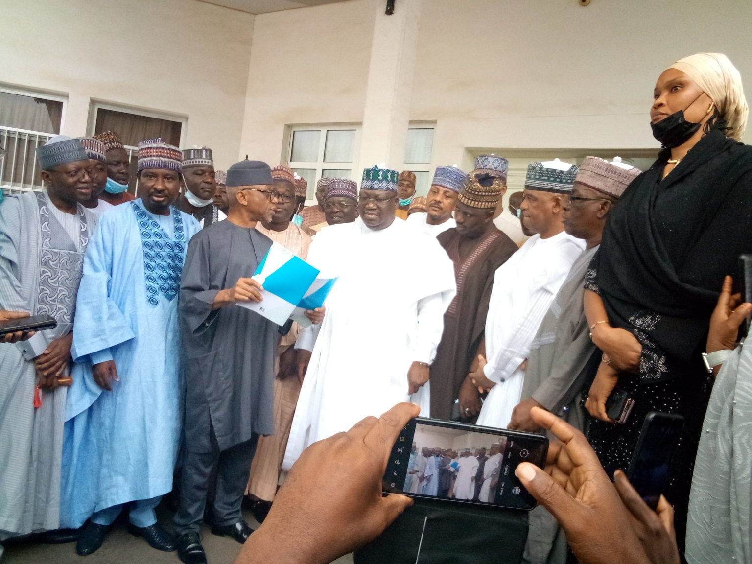 2023 Presidency: Senate President, Ahmad Lawan picks APC N100m nomination forms