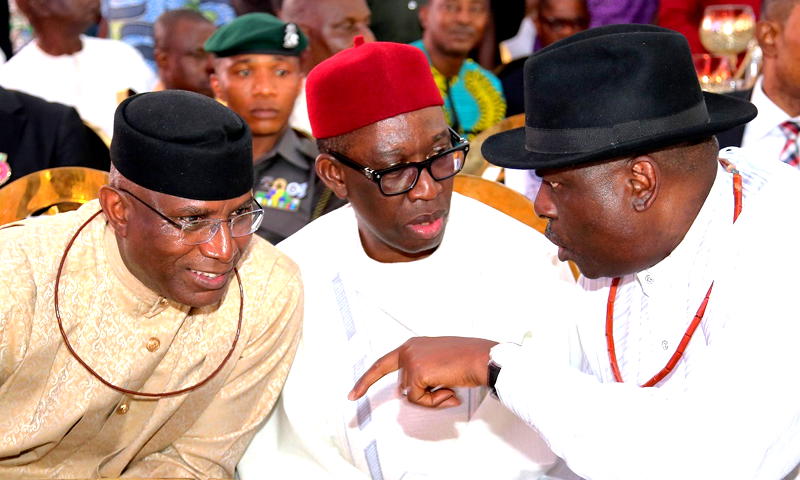 DELTA 2023: Okowa, Ibori, Omo-Agege's men battle for NASS tickets