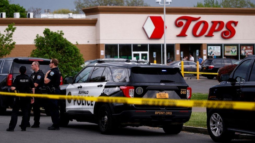 Buffalo shooting: Ten dead in suspected race attack at New York state store