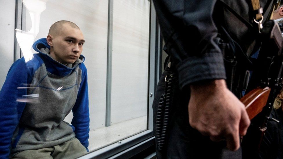 Russian soldier pleads guilty in first war crimes trial of Ukraine conflict