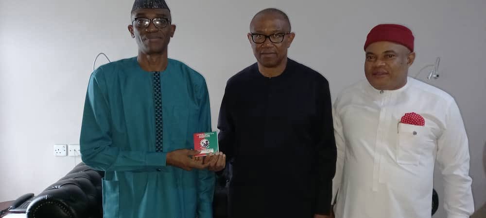 2023: Peter Obi joins Labour Party, gives reason