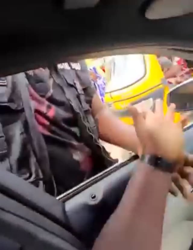 Police promise to discipline officers seen ‘assaulting motorist’ in viral video 