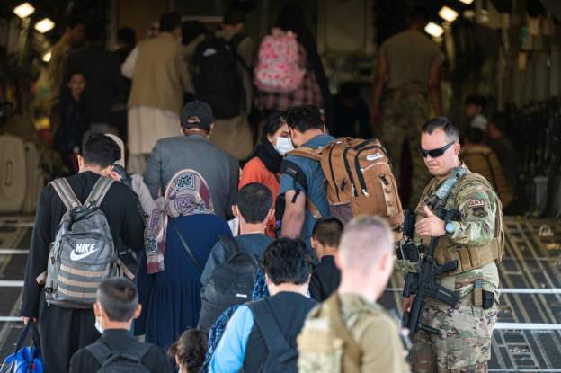 Afghanistan refugees arrive in Uganda