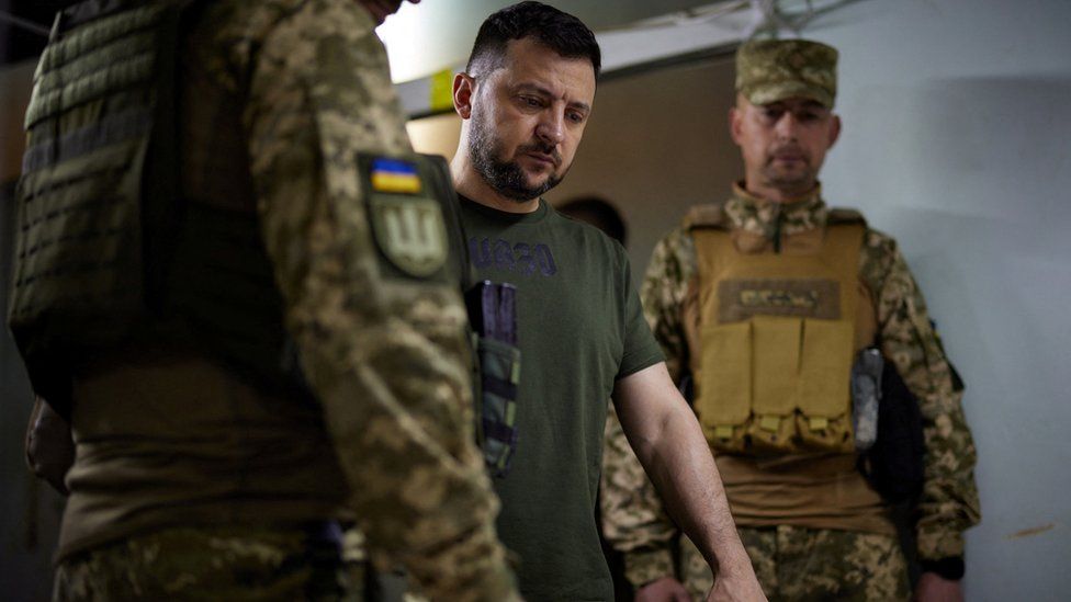 Ukraine war: Russia aiming to 'destroy' Donbas, Zelensky says