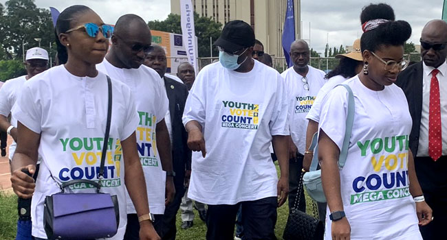 New PVCs Ready By October, Says INEC As Celebrities Thrill Fans At Mega Concert