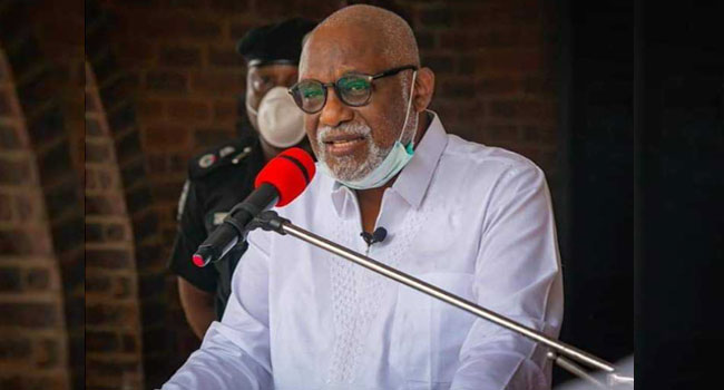 Insecurity: Akeredolu Orders All Public, Private Institutions To Install CCTV