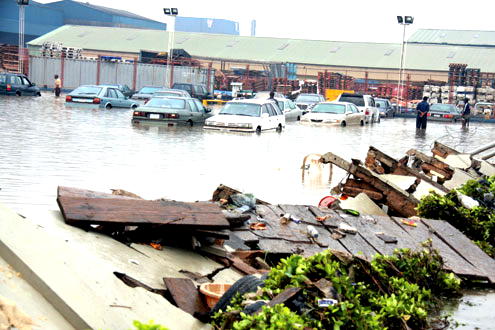 De-flooding project: Lagos diverts traffic at Ogba for drainage construction