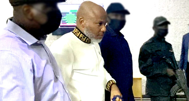 Court Dismisses Nnamdi Kanu's Bail Application