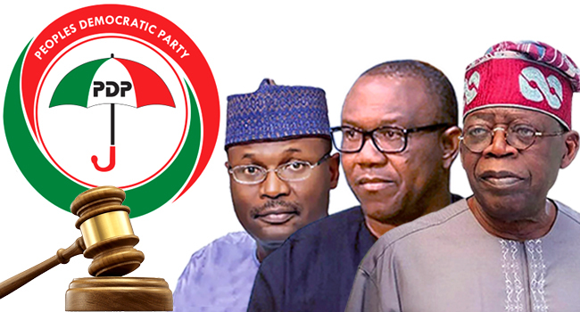 2023: PDP Sues INEC, APC And Labour Party, Wants Shettima And Baba-Ahmed Barred As VP Candidates