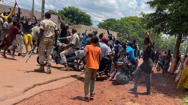 In pictures: Scene of Mali army base attack