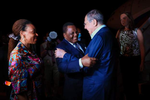 Russia foreign minister visits Congo-Brazzaville in tour