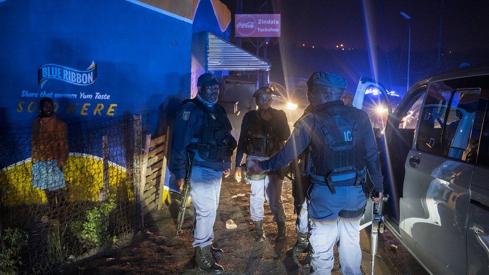 South Africa gun crime: 'Every night there are bullets'
